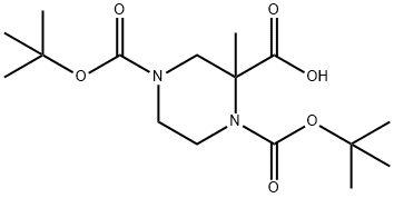 1823833-59-5 1,4-双(叔丁氧基羰基)-2-甲基哌嗪-2-羧酸