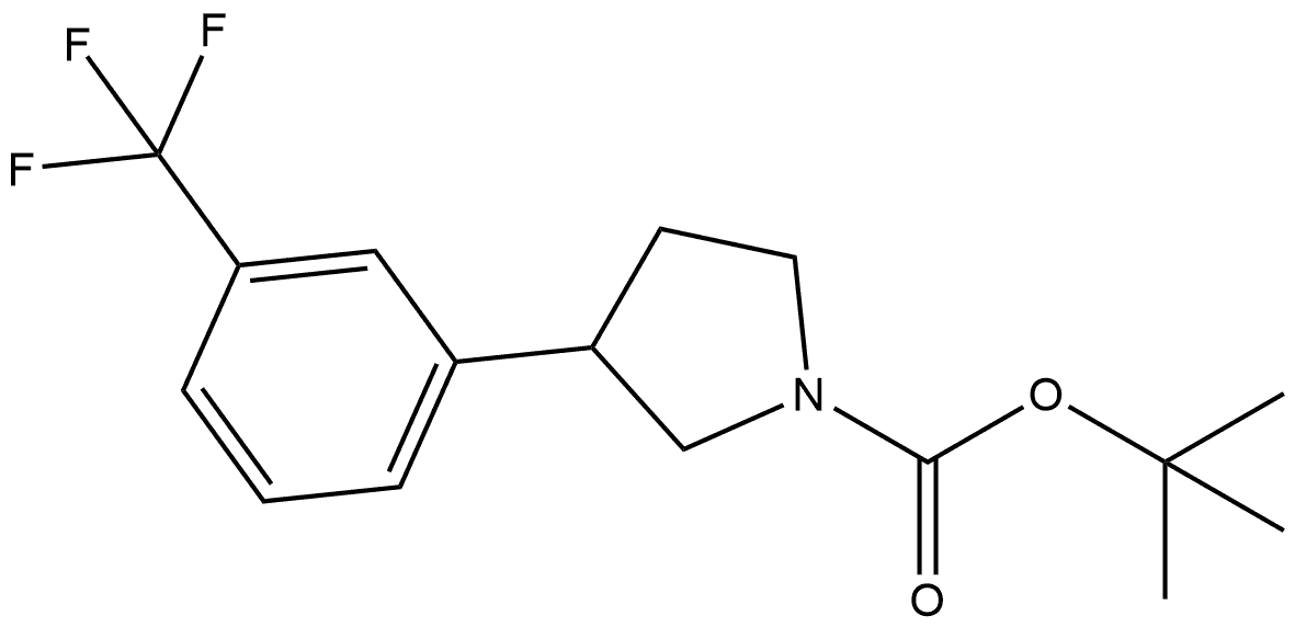 1823842-49-4 1-BOC-3-[3-(三氟甲基)苯基]吡咯烷