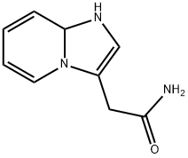 2-(1,8a-Dihydroimidazo[1,2-a]pyridin-3-yl)acetamide 结构式