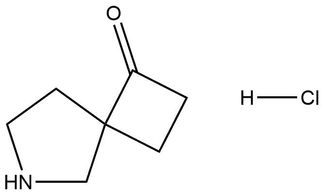 6-Aza-spiro[3.4]octan-1-one hydrochloride Structure