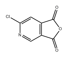 Furo[3,4-c]pyridine-1,3-dione, 6-chloro- Struktur