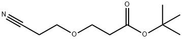 Propanoic acid, 3-(2-cyanoethoxy)-, 1,1-dimethylethyl ester,1823918-70-2,结构式