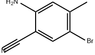 2-amino-5-bromo-4-methylbenzonitrile Structure