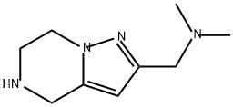 Pyrazolo[1,5-a]pyrazine-2-methanamine, 4,5,6,7-tetrahydro-N,N-dimethyl- Structure