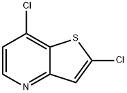 Thieno[3,2-b]pyridine, 2,7-dichloro- 结构式