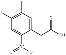 4-Iodo-5-methyl-2-nitrophenylacetic acid|