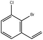 2-Bromo-3-chlorostyrene Structure