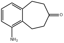 7H-Benzocyclohepten-7-one, 1-amino-5,6,8,9-tetrahydro- Struktur