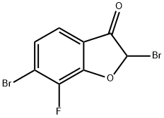 2,6-Dibromo-7-fluorobenzo[b]furan-3(2H)-one|