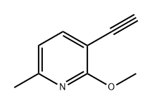 Pyridine, 3-ethynyl-2-methoxy-6-methyl- Structure