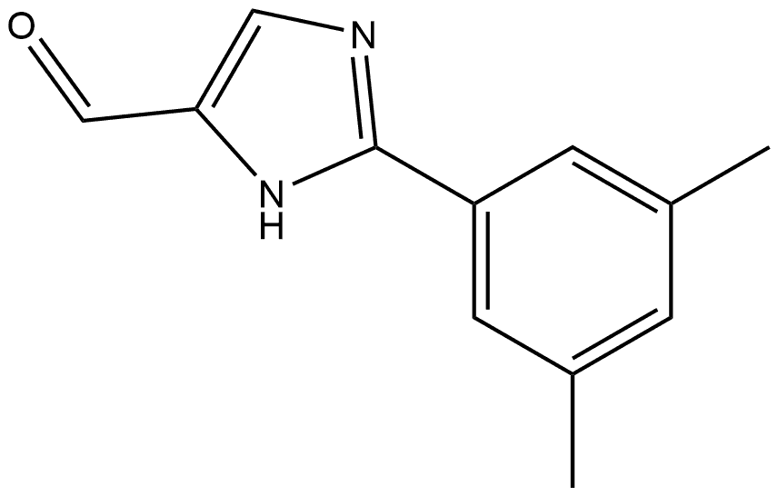 2-(3,5-Dimethylphenyl)-1H-imidazole-5-carbaldehyde Structure