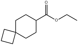 Spiro[3.5]nonane-7-carboxylic acid, ethyl ester 化学構造式