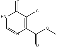 4-Pyrimidinecarboxylic acid, 5-chloro-1,6-dihydro-6-oxo-, methyl ester Structure