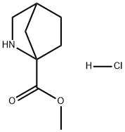 2-Azabicyclo[2.2.1]heptane-1-carboxylic acid, methyl ester, hydrochloride (1:1),1824224-77-2,结构式