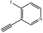 5-Ethynyl-2-fluoro-pyridine 结构式