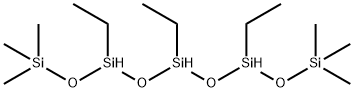 Pentasiloxane, 3,5,7-triethyl-1,1,1,9,9,9-hexamethyl- Structure