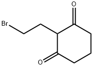 1,3-Cyclohexanedione, 2-(2-bromoethyl)- Struktur