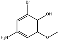 Phenol, 4-amino-2-bromo-6-methoxy-,1824366-52-0,结构式