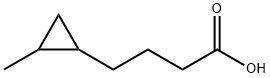 4-(2-methylcyclopropyl)butanoic acid Structure