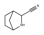 2-Azabicyclo[2.2.1]heptane-3-carbonitrile Structure