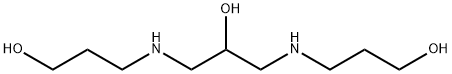 1-Propanol, 3,3'-[(2-hydroxy-1,3-propanediyl)diimino]bis- Structure