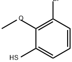 Benzenethiol, 3-bromo-2-methoxy- Structure
