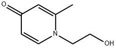 4(1H)-Pyridinone, 1-(2-hydroxyethyl)-2-methyl- Struktur