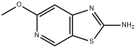 Thiazolo[5,4-c]pyridin-2-amine, 6-methoxy- 化学構造式