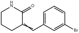 (E)-3-(3-Bromobenzylidene)Piperidin-2-One(WXC02621) Structure