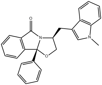 1826116-38-4 (3S,9BR)-3-[(1-甲基-3-吲哚基)甲基]-9B-苯基-2,3-二氢噁唑并[2,3-A]异吲哚-5(9BH)-酮