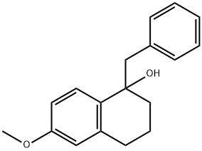 1-Naphthalenol, 1,2,3,4-tetrahydro-6-methoxy-1-(phenylmethyl)-