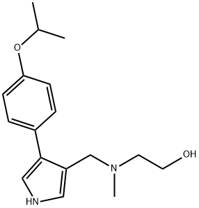 1831110-55-4 Ethanol, 2-[methyl[[4-[4-(1-methylethoxy)phenyl]-1H-pyrrol-3-yl]methyl]amino]-