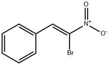 Benzene, [(1Z)-2-bromo-2-nitroethenyl]- Structure