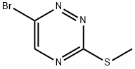 6-溴-3-(甲硫基)-1,2,4-三嗪 结构式