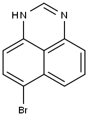 7-Bromo-1H-perimidine Struktur