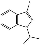3-Iodo-1-isopropyl-1H-indazole Struktur