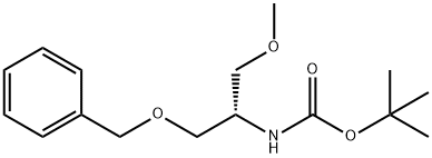 Carbamic acid, [1-(methoxymethyl)-2-(phenylmethoxy)ethyl]-, 1,1-dimethylethyl ester, (S)- (9CI)