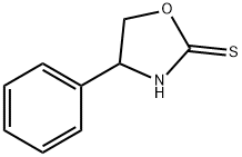 2-Oxazolidinethione, 4-phenyl- 结构式