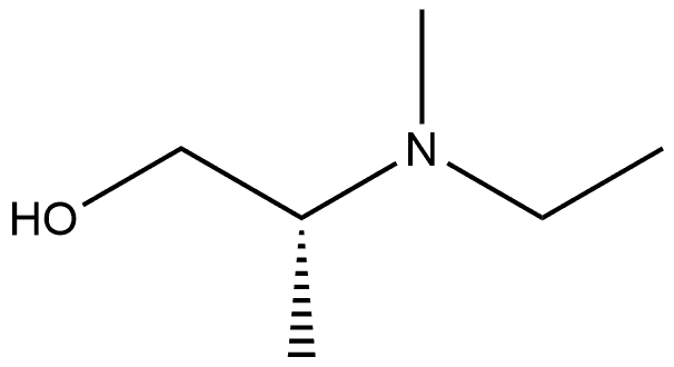 (2R)-2-[ethyl(methyl)amino]propan-1-ol Struktur