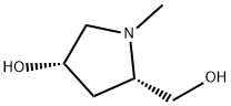 (3S,5S)-5-(羟甲基)-1-甲基吡咯烷-3-醇,1841379-64-3,结构式