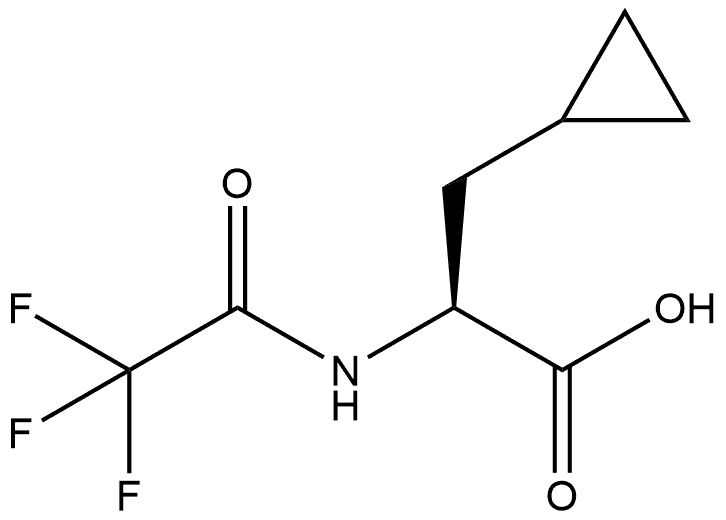 1842553-42-7 (S) -3-环丙基-2-(2,2,2-三氟乙酰胺)丙酸