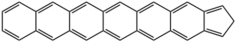 2H-Cyclopenta[b]hexacene,18429-07-7,结构式