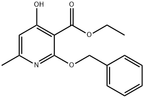 2-(苄氧基)-4-羟基-6-甲基烟酸乙酯,1844851-13-3,结构式