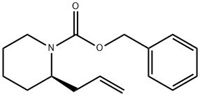 1-Piperidinecarboxylic acid, 2-(2-propen-1-yl)-, phenylmethyl ester, (2R)-