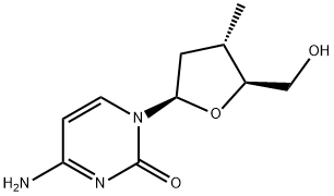 Cytidine, 2',3'-dideoxy-3'-methyl- Struktur