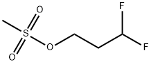 1-Propanol, 3,3-difluoro-, 1-methanesulfonate Struktur