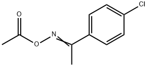 Ethanone, 1-(4-chlorophenyl)-, O-acetyloxime Struktur