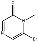 6-bromo-1-methylpyrazin-2-one Struktur