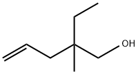 2-ethyl-2-methylpent-4-en-1-ol Struktur