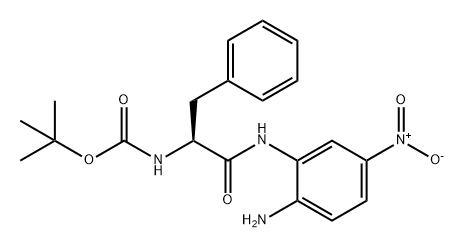 Carbamic acid, [2-[(2-amino-5-nitrophenyl)amino]-2-oxo-1-(phenylmethyl)ethyl]-, 1,1-dimethylethyl ester, (S)- (9CI)